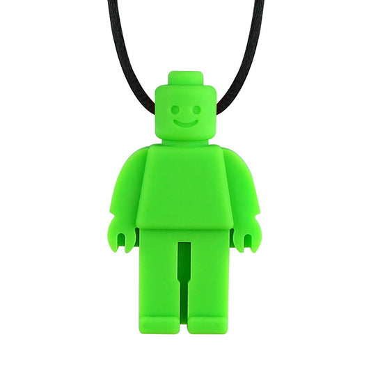 Pendentif à mâcher sensoriel en Silicone gutta percha